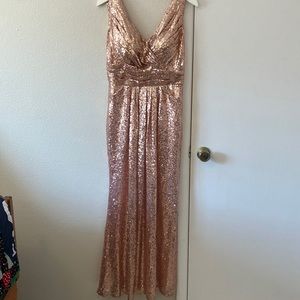 Blush Sequence Gown